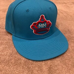 Miami Marlins MLB New Era City Connect "Blue Fan" 59FIFTY Fitted Hat